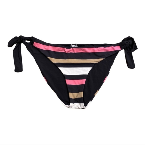 Carve Designs Bikini Bottoms NWT Elba Reversible Broadstripe and Black XS - Picture 9 of 10